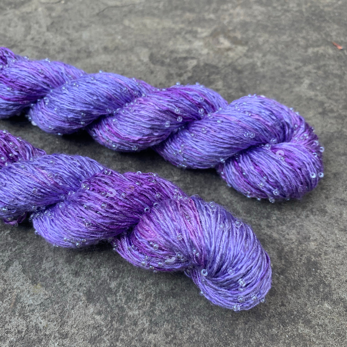 Artyarns Beaded Silk + Sequins Light in Purple Haze H31