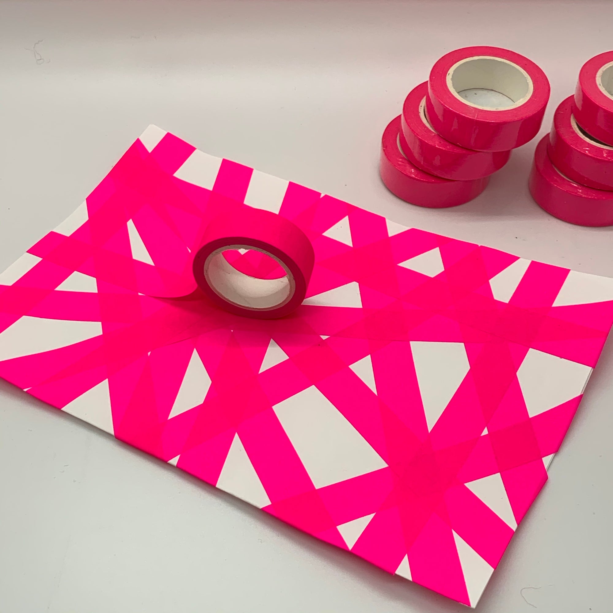 Neon Pink Washi Tape