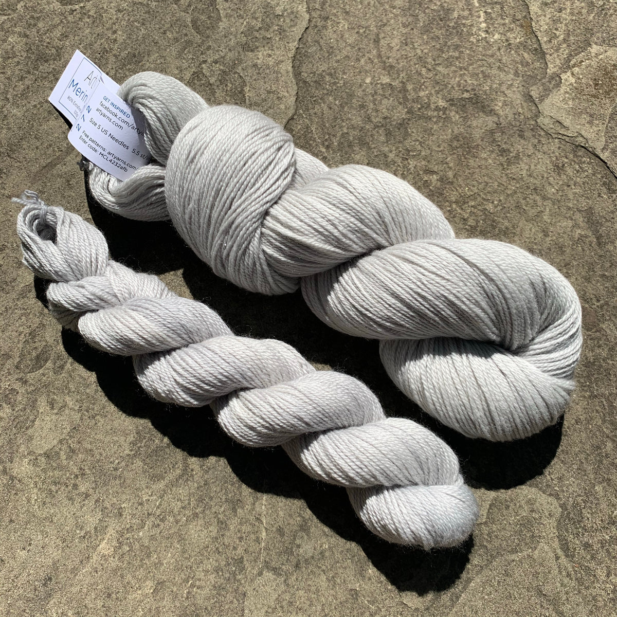 Artyarns Merino Cloud MIDI in Palladium 272 🦄