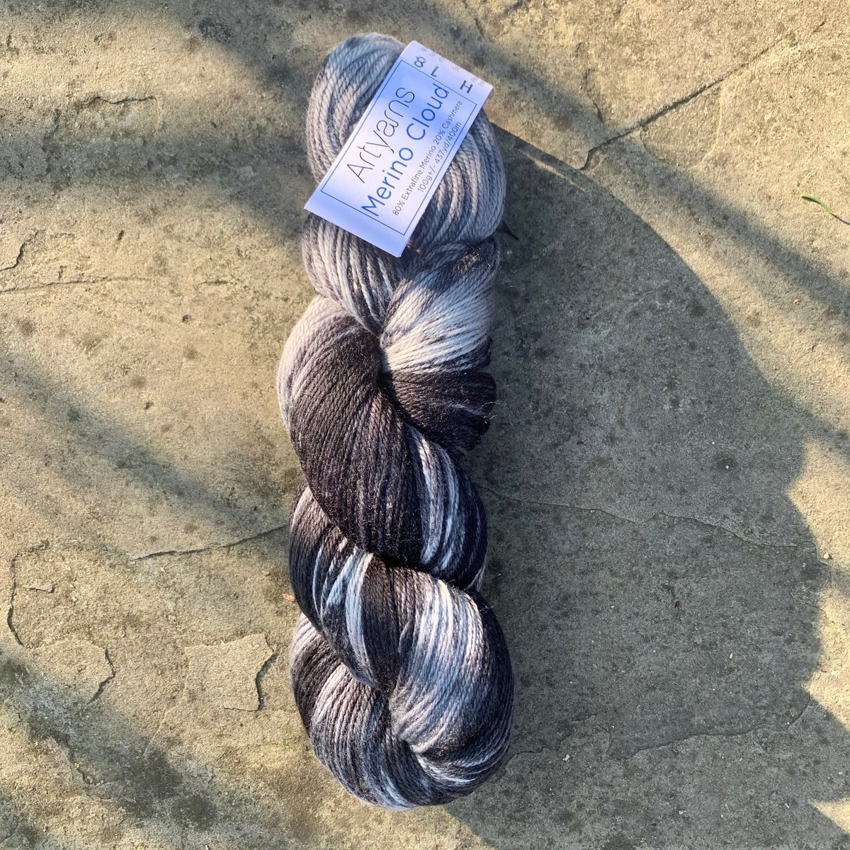 Artyarns Merino Cloud in City Slicker H18